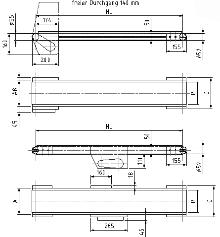 Förderband Typ AL-HB
