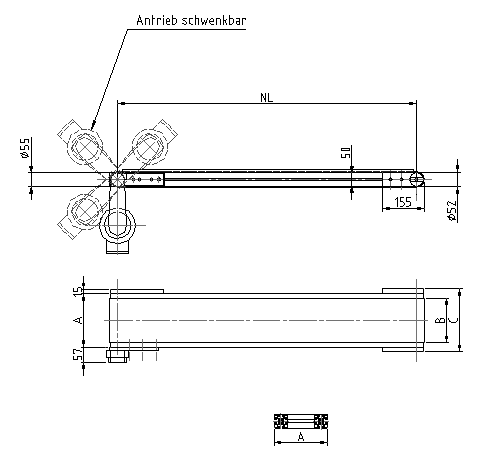 Förderband Typ HB-AL-D