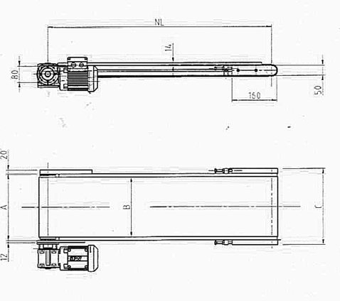 Förderband Typ S-A-HB